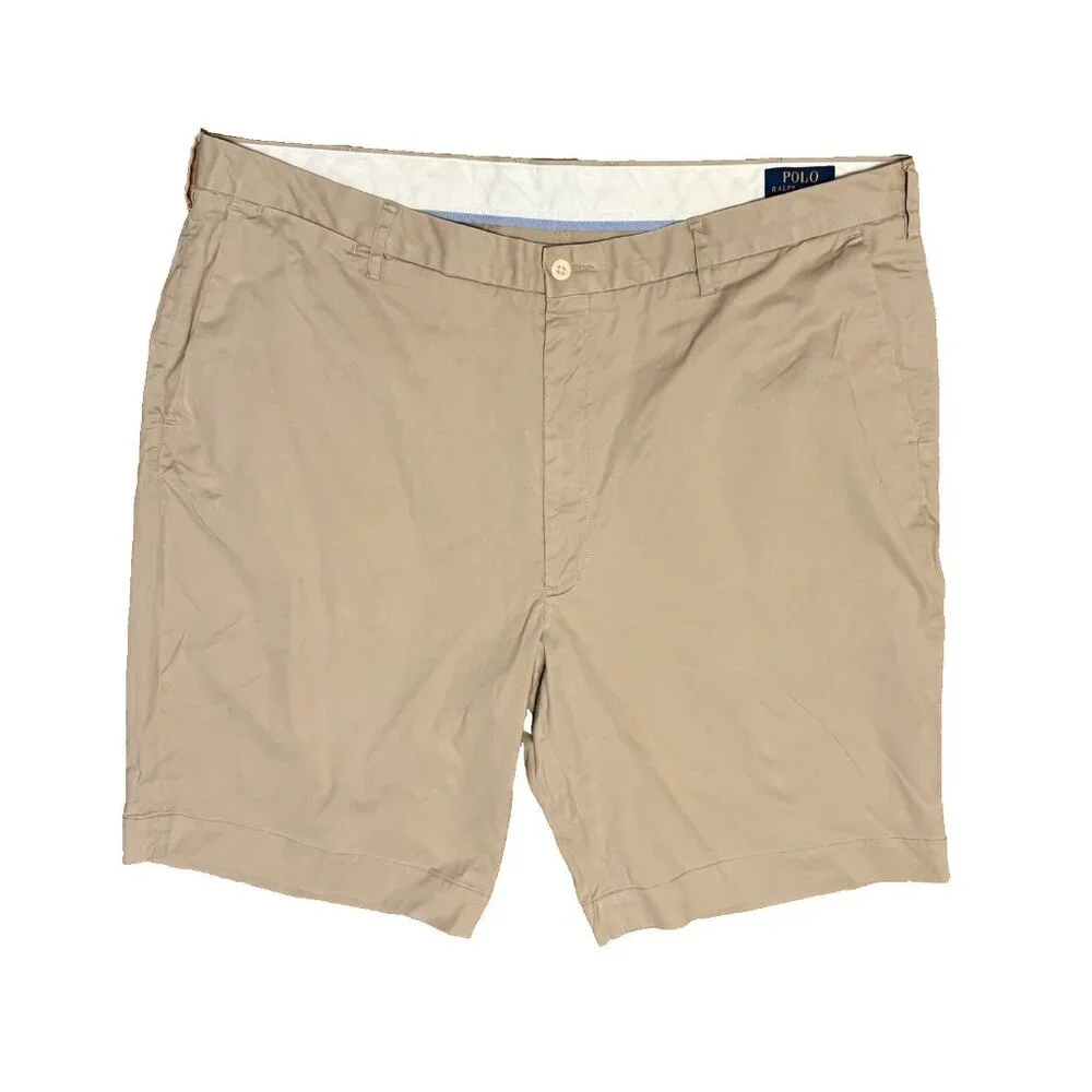 Polo Ralph Lauren Stretch Classic Fit Beige Shorts Men's Size 42Tall Comfort